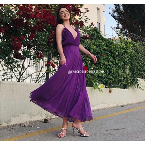 ZARA Strappy Midi Dress NWT - Picture 14 of 16